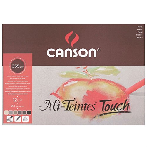 200005425 Canson - Mi-Teintes Touch Pad - A3-12 feuilles