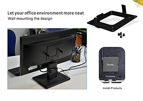 Mini PC SSD-Beelink AP34 Desktop PC Win 10/4K mit Intel Apollo Lake N3450 CPU 2,2 GHz, 2M Cache, unterstützt DIY SSD 64GB/128GB/320GB , DDR3 4GB/57,5 GB, 1000Mbps LAN, 3 * USB 3.0 ,HDMI, SD, 2.4G/5.8G WiFi, Bluetooth 4.0 - 8