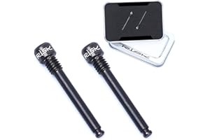 HUAMENGYUAN Confezione da 2 viti fermo freno a disco della bicicletta per pastiglie freno a disco della bicicletta Bulloni in titanio per accessori per bulloni del freno della bicicletta,Senza anello sicurezza