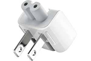 Powice Adapter podróżny z Europą na USA do Apple Power Adapter, adapter AC odpowiedni jako zamiennik do zasilacza sieciowego Apple, wtyczka ładowania do wtyczki sieciowej, adapter do podróży do USA