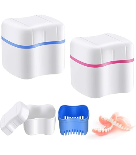 Custodia Innovativa Per Protesi Dentarie: Il Contenitore Ideale Per La Pulizia E Il Trasporto Dei Denti Falsi In Viaggio - Foto 2