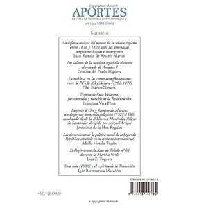 Aportes. Revista de Historia Contemporánea Nº 91: Año XXXI (2/2016)