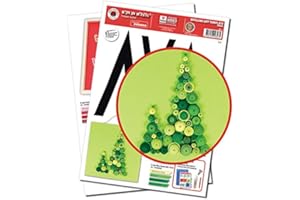 KAREN MARIE KLIP PAPIRMUSEETS BY A/S Papier + Ideen: Quilling Template, Trees - Art Quilling