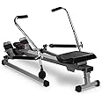Rowing Machine with Free Motion Arms, Home Multi-function Rowing Machine Indoor Fitness