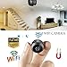 Price comparison product image AOLVO Tiny Wifi Camera, HD Wifi Camera Indoor Outdoor Magnetic USB Charging Cam Wifi Security Camera 1080p with Motion Detection Night Vision And Microphone Support 64GB Micro SD Card