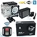 Produktbild MYCAM4 Action Cam 4K WIFI Sport Action Kamera Full HD 16 MPixel Weitwinkel 170 ° LCD 2.0 Zoll Professional Waterproof Case mit Zubehör Kit für Schwimmen Radfahren und andere Outdoor-Sportarten