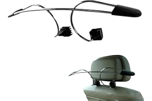 pologmase Cintre pour Porte-Manteau pour Voiture,Cintre pour appuie-tête Automatique - Support arrière d'appui-tête véhicule pour Vestes, Costumes, Accessoires Voiture