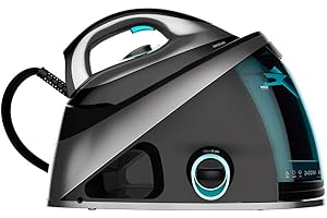 Cecotec Centrale Vapeur Fast&Furious 8060 Ultra. 3000 W, 15 bars de pression, Semelle ultraglissante Evêtue en oxyde de titane, 175 g/min de vapeur continue, Jet de vapeur de 750 g/min (8040 Absolute)