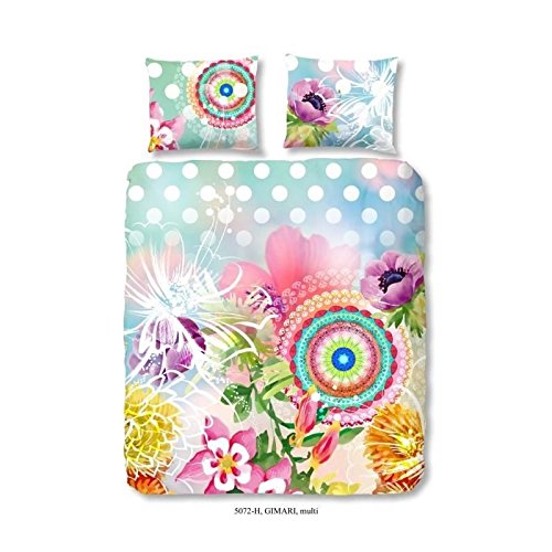 Hip" Guillia Duvet Cover, Cotton, Multi-Colour, Double
