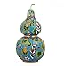 Produktbild Eigenschaften der traditionellen Prozess 6 Cloisonne Flaschenkürbis Vase Kupfer Reifen Seide Home Furnishings Dekoration Basteln