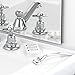 SHAVE-LAB - FIRE - Manual Razor with 4x Razor Blades (P.L.6+ - 6 blades - swinging cartridge - for women, white)