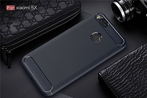 XMT Xiaomi Mi 5X Xiaomi Mi A1 5 5  Funda Calidad Premium Cubierta Delgado Caso de TPU Silicona Funda Protective Case Cover para Xiaomi Mi 5X Xiaomi Mi A1 Smartphone  Azul 