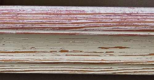 Spiegel Wandspiegel Badspiegel – Bari Beige Weiß Rot 4,2 – handgefertigt – 200 Größen zur Auswahl – Shabby Chic, Landhaus – 80 x 140 cm AM - 2
