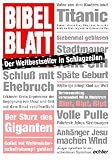 Bibelblatt: Der Weltbestseller in Schlagzeilen - Nick Page
