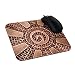 Produktbild mcmo Swirl Tan Sun raystablet Mauspad Gaming Mousepad Speziell angepasstes Computer Maus Pads zazer Mauspad rutschfest Gummi, 23,5 x 19,7 cm