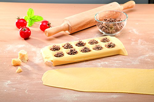 Tescoma Delicia – Form für Ravioli rund, 10-teilig, Kunststoff, gelb - 3