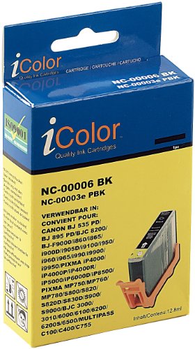 iColor Patrone für CANON (ersetzt BCI-3PBK/BCI-6BK), black - 2