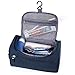 Ubagoo Toiletry Bag Hanging Travel Overnight Toilet Wash Bag Makeup Shaving Bag Dopp Kit For Men's Or Ladies(Lake Blue)