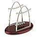 Generic Red Plastic Base Stand Steel Ball Classic Newton Cradle Balance Balls Arch-M RS.415.00