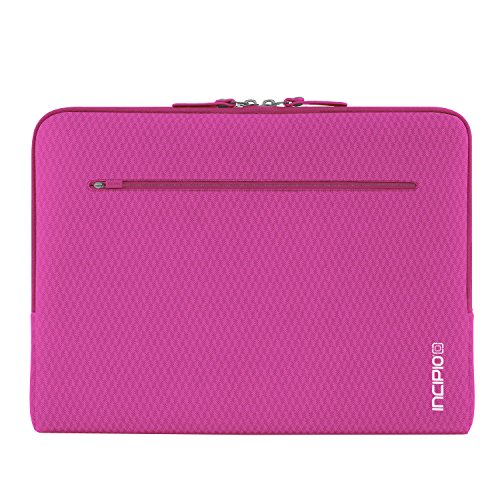 Incipio Ballard Sleeve für Microsoft Surface Book (alle Versionen) in pink - von Microsoft zertifizierte Schutzhülle [Außentasche | Reißverschluss | Neopren-Außenseite | Gepolstert | Verschiedene Farben] - MSB-101-PNK