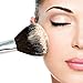 Essencell Makeup Brushes Premium Synthetic Kabuki Cosmetic Makeup Brush Set - Foundation,Powder, Blending Blush Bronzer, Concealer Contour, Eye Shadow Brush Kit (8PCs, Black Sliver)