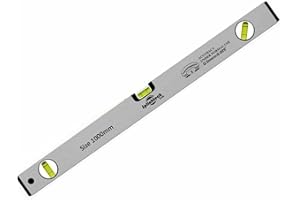 NTEK Spirit Level - High Accuracy, Aluminum Scaffold Level for Builders & Home DIY