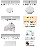 Unsichtbare Kindersicherung Magnetschloss für Schrank und Schubladen, Montage ohne Schrauben, Baby Schranksicherung Schubladensicherung mit Magnet - 6