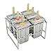 Produktbild Form für Eis am Stiel, Stieleis-Form aus Edelstahl 6 Stück im Set, DIY Eis Popsicle Form Eis Form(B)