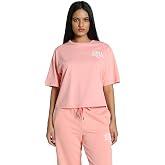 Class Relaxed Crop Kadın Siyah G&uuml;nl&uuml;k Stil T-Shirt 68503001