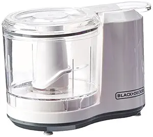 Black & Decker HC150W 70-Watt Food Chopper with Lid, Multicolour