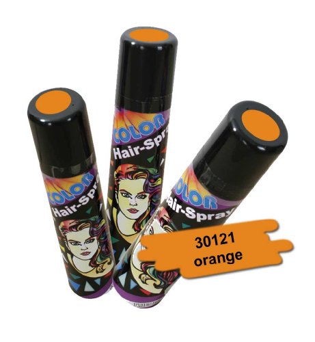 FASCHING 30121 Hairspray color orange, Haarspray mit Farbe NEU/OVP