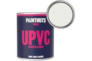PaintNuts UPVC Window & Door Paint - RAL-9003 - SIGNAL WHITE Satin 250ml Tin
