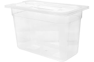 Luxshiny Contenitore Sous Vide Con Coperchio Pentola Sous Vide Contenitore Per Cottura Lenta Contenitore Di Cottura Compatibile Con Pentola Istantanea Cuocitori Sous Vide 6L