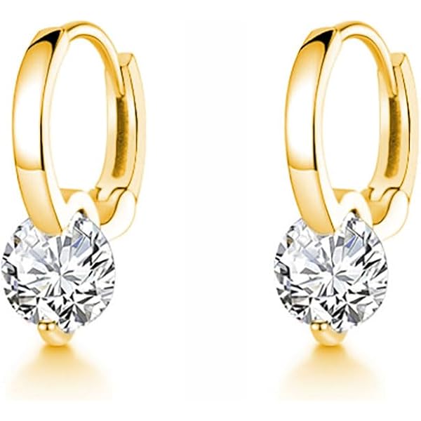Orecchini a Cerchio in Argento 925 per Donne Ragazze 8MM Rotondi...: Orecchini Cerchio Argento 925: Orecchìni A Cerchio Argento 925MILACOLATO Orecchini a Cerchio in Argento 925 per Donna Ragazze