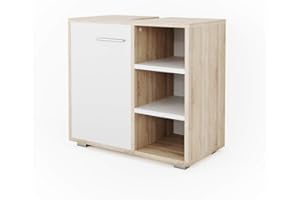 ‎VICCO Vicco Waschbeckenunterschrank Perry, Sonoma, 60 x 55.6 cm
