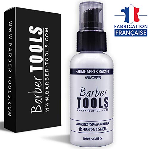 Baume après rasage 100ml - Pour l'entretien et le soin de la peau - FABRIQUE EN FRANCE ? BARBER TOOLS ?