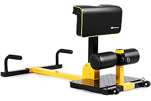 COSTWAY Sissy Squat Machine à Squat 8 en 1 Appareil de Musculation en Métal pour Les Abdominaux et Les Jambes avec 11 Réglages de Hauteur et 2 Roues Capacité de 100KG