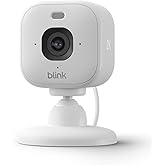 Videocamera Mini 2K+ Blink (ultimo modello) | Videocamera di sicurezza domestica con alimentatore plug-in, risoluzione video