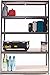 Produktbild 5 Etagen breites extra schweres Steckregal – 180 cm hoch, 120 cm breit, 45 cm tief