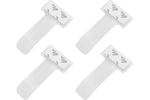 JRSHIRLEYLTD 4 soportes para billetes de aparcamiento, parabrisas, soporte para billetes de coche, autoadhesivo, soporte para ticket de estacionamiento, soporte transparente para tarjetas de