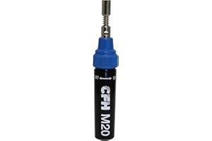 CFH Diamant M 20 Vielzweck Lötbrenner - Gas Lötgerät für Feinlötarbeiten, Leistungsstarker Gas Lötkolben ideal zum Löten von Glas, Kunststoff und Metallen