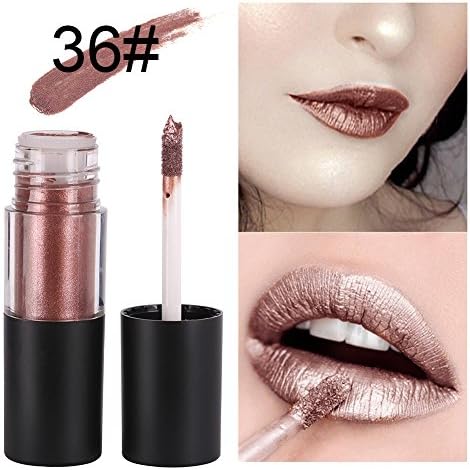 Weicici 12 Colors Metallic Matte Mist Lip Gloss Waterproof Pigment Liquid Lipstick