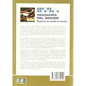 Ingeniería del Sonido. Sistemas de Sonido en Directo