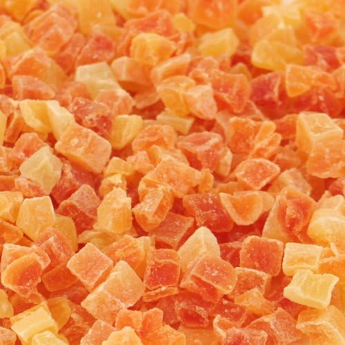 Tidymix Diced Papaya Parrot Treat - 500g for all pet birds