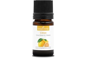 LA COMPAGNIE DES SENS CITRON (Citrus limon) BIO - 5mL - Huile Essentielle de Qualité Premium - 100% Pure, Naturelle, garantie ChromaCert® - Chémotypée & Intégrale