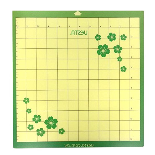 UESTA Vinyl Plotter Sterben Maschine Selbstklebend Schneidematte (30,5 x 30,5 cm Print Standard Grip)