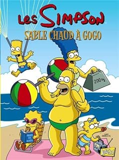 jaquette livre Les Simpson, Tome 21 : Sable chaud à gogo