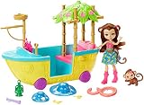 barco barbie golfinhos magicos Las pequeñas exploradores pueden hacer viajes por la selva con Merit Monkey y Compass, que están listos para navegar con sus sombreros de safari y sus riñoneras a juego