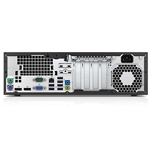 HP ELITEDESK 800 G1 SFF - Ordenador de sobremesa  Intel Core I5-4570 3 2 Ghz  8GB de RAM  Disco HDD 500GB  Lector DVD  Windows 10 PRO  Negro