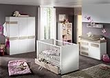 Pixi 7 teilig Babyzimmer Wickelkommode Babybett Eiche